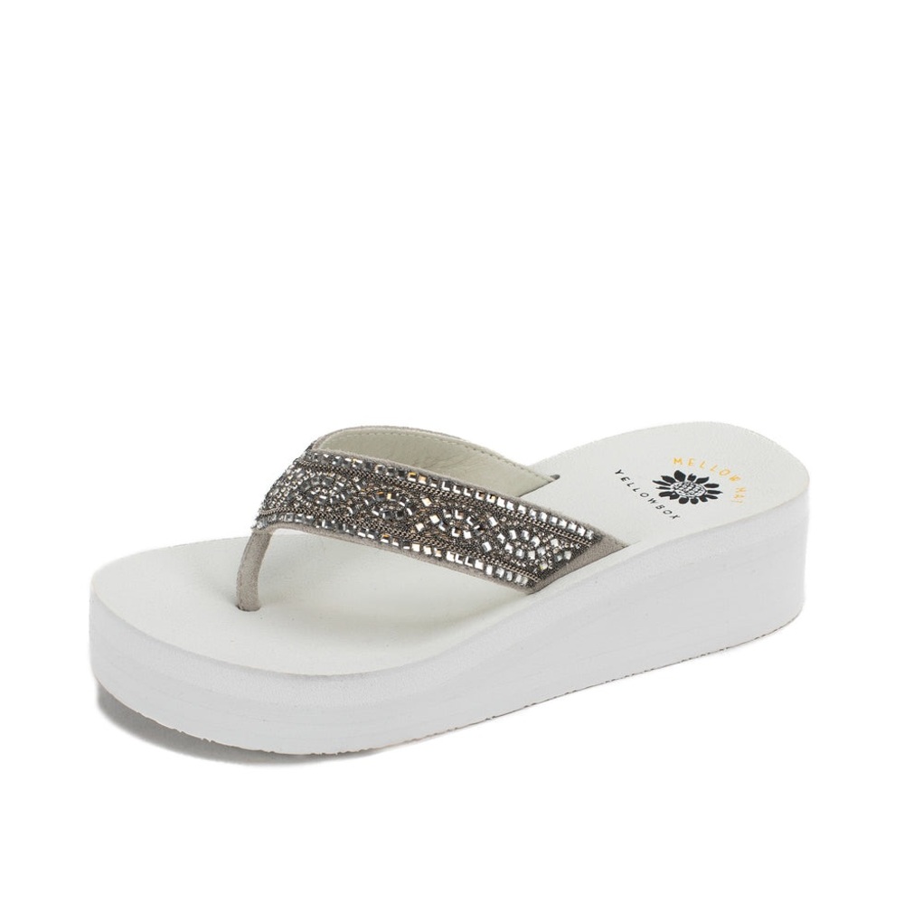 YELLOW BIX Pixel Flatform Sandal
GENUINE LEATHER MEDIUM WIDTH
